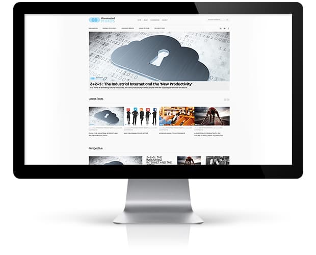 Ge Lighting website on a Mac